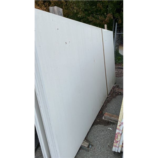 SAINT HELENS WHITE PRIMO STONE COUNTERTOP SLAB APPROX 10'L X 5' 4"W X 1 1/4" THICK