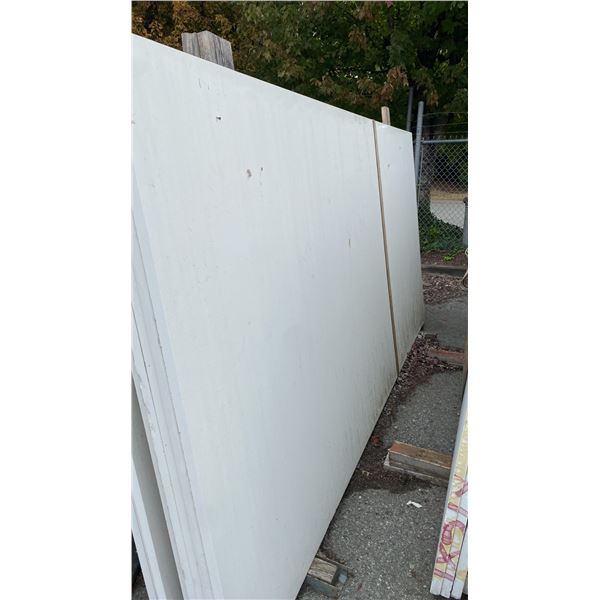 SAINT HELENS WHITE PRIMO STONE COUNTERTOP SLAB APPROX 10'L X 5' 4"W X 1 1/4" THICK