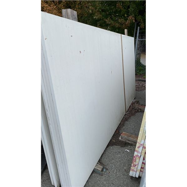SAINT HELENS WHITE PRIMO STONE COUNTERTOP SLAB APPROX 10'L X 5' 4"W X 1 1/4" THICK