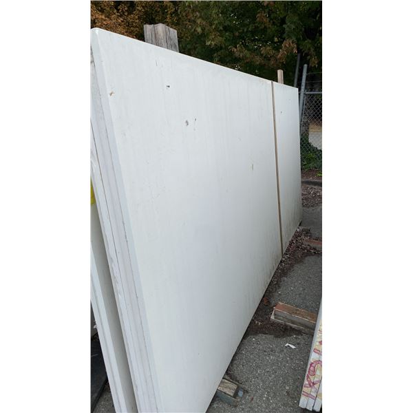 SAINT HELENS WHITE PRIMO STONE COUNTERTOP SLAB APPROX 10'L X 5' 4"W X 1 1/4" THICK