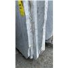 Image 3 : 1 STONE COUNTERTOP SLAB WHITE WITH GREY GRAIN APPROX 10' 3"L X 4' 2"W X 1 1/4" THICK