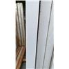 Image 2 : 1 WHITE STONE WITH GREY GRAIN COUNTERTOP SLAB APPROX 10' 7"L X 5' 4"W X 1 1/4" THICK