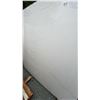 Image 3 : 1 WHITE STONE WITH GREY GRAIN COUNTERTOP SLAB APPROX 10' 7"L X 5' 4"W X 1 1/4" THICK