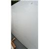 Image 3 : 1 WHITE STONE WITH GREY GRAIN COUNTERTOP SLAB APPROX 10' 7"L X 5' 4"W X 1 1/4" THICK