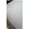 Image 3 : 1 WHITE STONE WITH GREY GRAIN COUNTERTOP SLAB APPROX 10' 7"L X 5' 4"W X 1 1/4" THICK