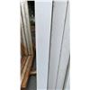Image 2 : 1 WHITE STONE WITH GREY GRAIN COUNTERTOP SLAB APPROX 10' 7"L X 5' 4"W X 1 1/4" THICK