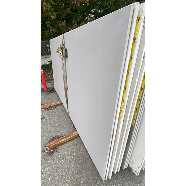 GREY PRIMO STONE COUNTERTOP SLAB APPROX 10' 6"L X 5' 4"W X 3/4" THICK