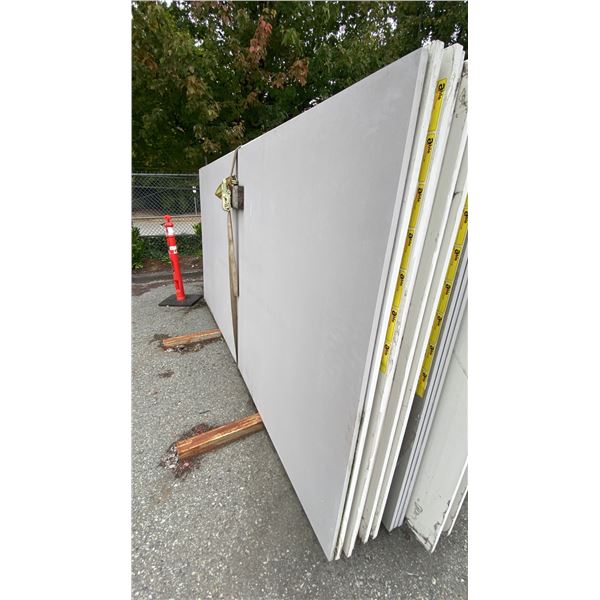 GREY PRIMO STONE COUNTERTOP SLAB APPROX 10' 6"L X 5' 4"W X 3/4" THICK