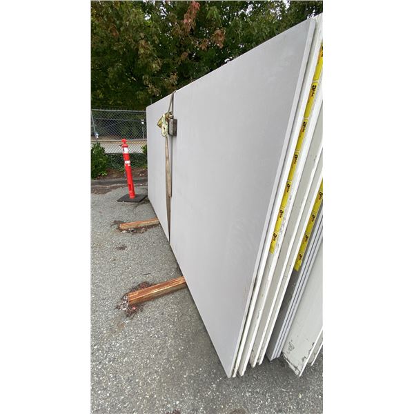 GREY PRIMO STONE COUNTERTOP SLAB APPROX 10' 6"L X 5' 4"W X 3/4" THICK