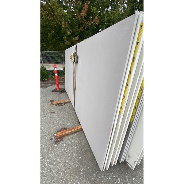 GREY PRIMO STONE COUNTERTOP SLAB APPROX 10' 6"L X 5' 4"W X 3/4" THICK