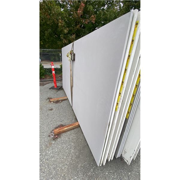 GREY PRIMO STONE COUNTERTOP SLAB APPROX 10' 6"L X 5' 4"W X 3/4" THICK