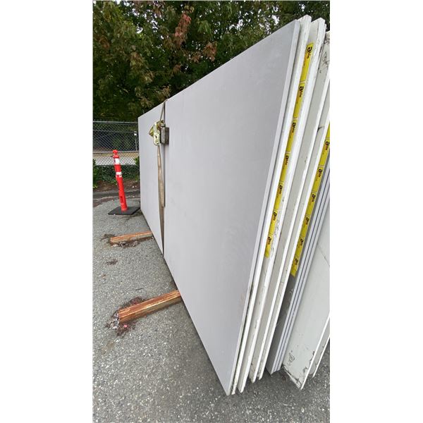 GREY PRIMO STONE COUNTERTOP SLAB APPROX 10' 6"L X 5' 4"W X 3/4" THICK