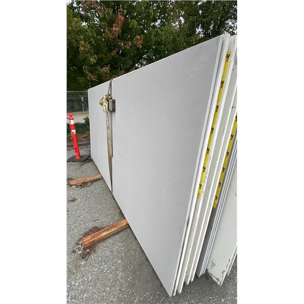 GREY PRIMO STONE COUNTERTOP SLAB APPROX 10' 6"L X 5' 4"W X 3/4" THICK