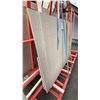 Image 3 : ASSORTED SIZE STONE MATERIAL APPROX 14PCS *A-FRAME RACK NOT INCLUDED*