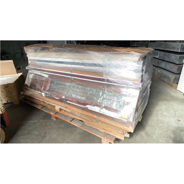 PALLET OF ASSORTED COLOUR/STYLE/SIZE DOORS APPROX 18