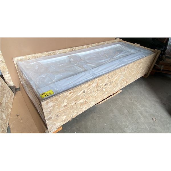 PALLET OF ASSORTED BROWN/WHITE DOORS APPROX 6' 8" H X 2' 8"W X 1 1/4" THICK