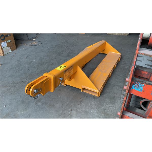 ABACO FORKLIFT BOOM MODEL AFJ25, LOAD CAPACITY 6160LBS - 1540LBS