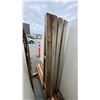 Image 3 : 4 SINGLE METAL A-FRAME STORAGE RACKING SECTIONS APPROX 5' 2"H X 7' 7" ACROSS AT BASE