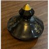 Image 5 : Japanese Black Porcelain 3 Piece Tea Set with Handpainted Floral Design