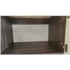 Image 2 : MDF Microwave Stand with Storage Cupboards, 24"W x 17"D x 65"T