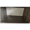 Image 3 : MDF Microwave Stand with Storage Cupboards, 24"W x 17"D x 65"T