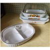 Image 1 : Corning Ware, Anchor Hocking, and Made in England Casserole Dishes with Lids