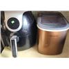 Image 1 : Insignia NS-AF50BK2-C Digital Air Fryer and Frigidaire EFI206-COPPER Ice Maker