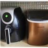 Image 2 : Insignia NS-AF50BK2-C Digital Air Fryer and Frigidaire EFI206-COPPER Ice Maker