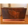 Image 7 : Decor Lot with Coppercraft Guild Mail Holder, Vases, and Framed Decorative Eggs