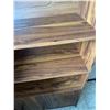 Image 4 : Woodgrain Laminate Bookcase Cabinet, 32x15x72 Inches