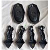 Image 2 : Coppercraft Guild Wall Plaques and Female Figurine Plaques Set