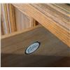 Image 3 : Gerard Collin Inc. Oak Tallboy Chest with Drawers and Cabinet