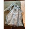 Image 2 : Vintage Two-Piece Blue and Green Dressing Gown Set