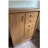 Image 2 : Palliser Wooden Bedroom Chest with Six Drawers and Single Door Cabinet
