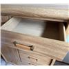 Image 3 : Palliser Wooden Bedroom Chest with Six Drawers and Single Door Cabinet