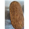 Image 3 : Wooden Tabletop with Circular Inlay Design