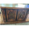 Image 4 : Wooden Tabletop with Circular Inlay Design