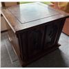 Image 2 : Wooden Cabinet End Table with Double Doors