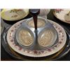 Image 5 : Servingware Including Tiered Trays and Electric Gravy Warmer