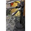 Image 8 : Glassware Collection with Souvenir Mugs, Clock Design Coaster Holder, Corkscrew