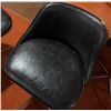 Image 3 : Mid-Century Bar Stools w/ Vinyl Cushions and Chrome Bases