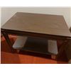 Image 1 : Wooden Laminate Side Table with Shelf