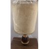 Image 1 : Vintage Ceramic Table Lamp With Textured Shade