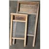 Image 1 : Two Vintage Washboards, Pearl and Winner Glass