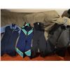 Image 5 : Six Assorted Shorty and Sleeveless Wetsuits, Assorted Sizes