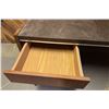Image 3 : Large Vintage Heavy Wood and Laminate Office Desk