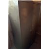 Image 1 : Metal Storage Cabinet with Chrome Handles (Contents Not Included)