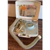 Image 2 : Vintage Beauty: General Electric Portable Hair Dryer, Vanity Mirror, Curling Iron Set
