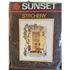 Image 6 : Enameled Copper and Aluminum Wall Tiles, Sunset Stitchery Kit