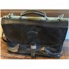 Image 2 : Bugatti Black Leather Briefcase, Tooled Leather Bag, Sunglasses w/ Case